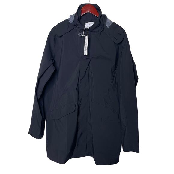 New Adidas AdiCross Elements Golf Jacket in Black Sz L - Picture 1 of 10